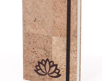 Notebook Lotus Cork Material