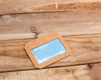 Cork ID Wallet | Slim Card Holder Wallet | Vegan Cork Wallet | Handmade in Portugal | Minimalist Wallet | Gift for Him