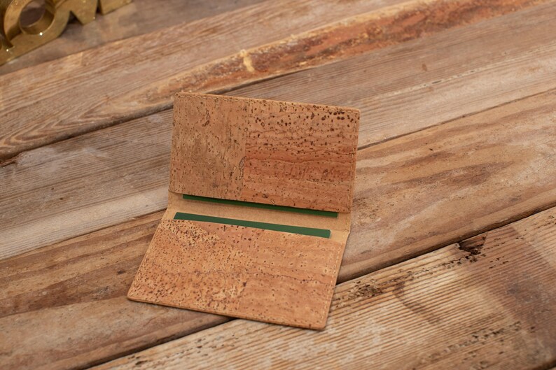 slim cork wallet for credit card