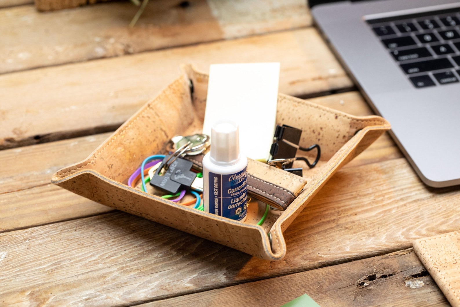 Valet Tray Desk Key Holder Made in Cork Etsy