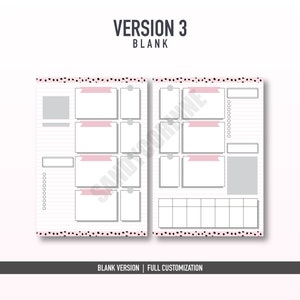 Bullet Journal Weekly Printable | Bullet Journal Weekly Layout | A5 ...