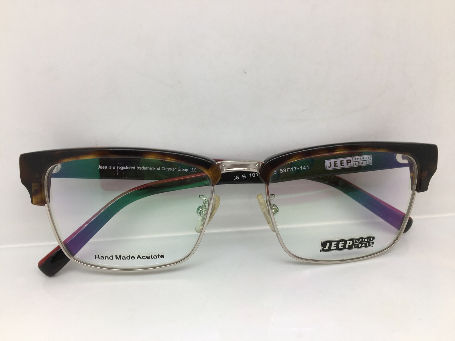 Jeep Malcolm X Handmade Acetate Eyeglasses Frame New Old Stock Etsy