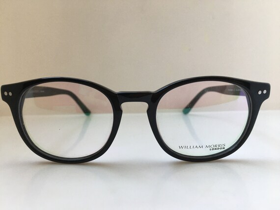 William Morris Black Acetate Keyhole Bridge Ivy Le