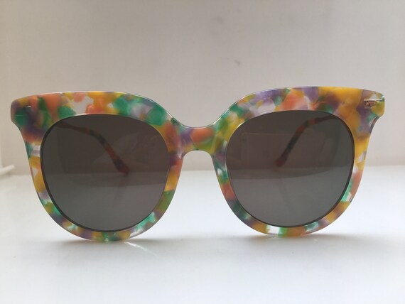 VINTAGE N.O.S. Oversize Elegant Flower SUNGLASSES