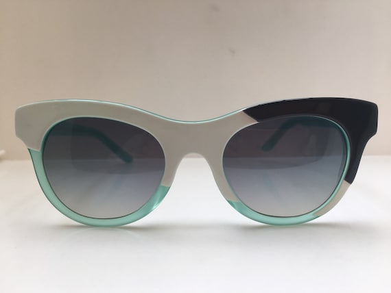 Vintage Acetate Woman Sunglasses Frame Asymmetric