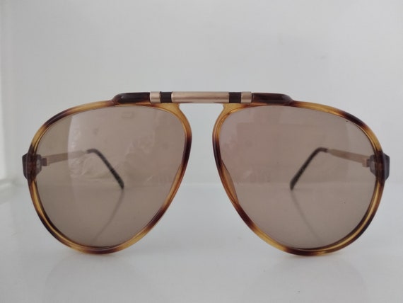 Vintage 80s Playboy 4592 Man Aviator Sunglasses Au