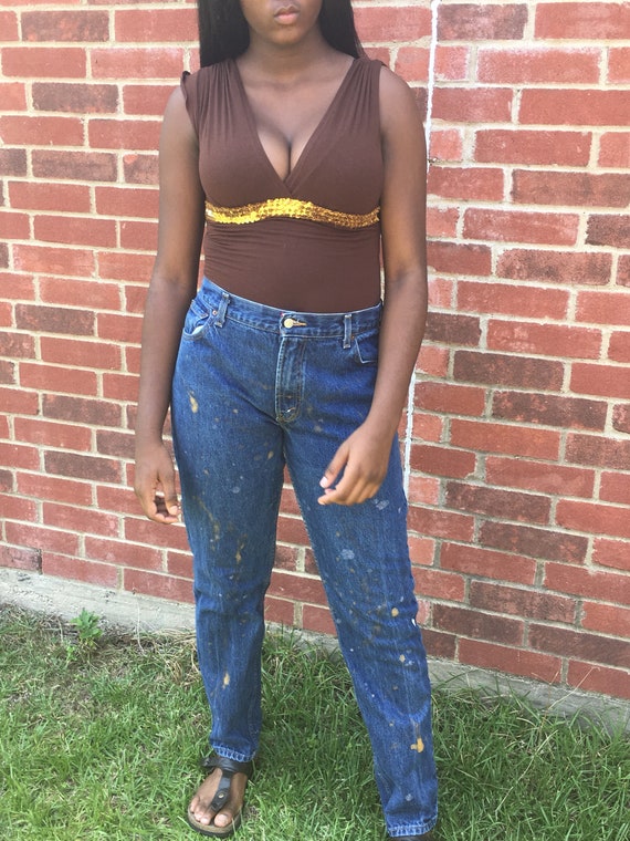 womens size 12 in mens jeans