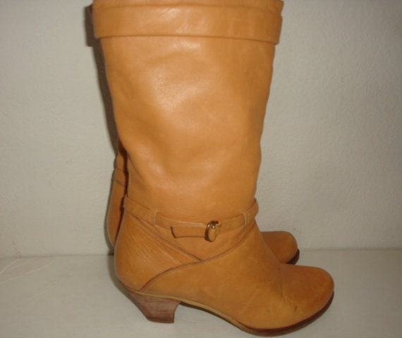 bare traps leather boots