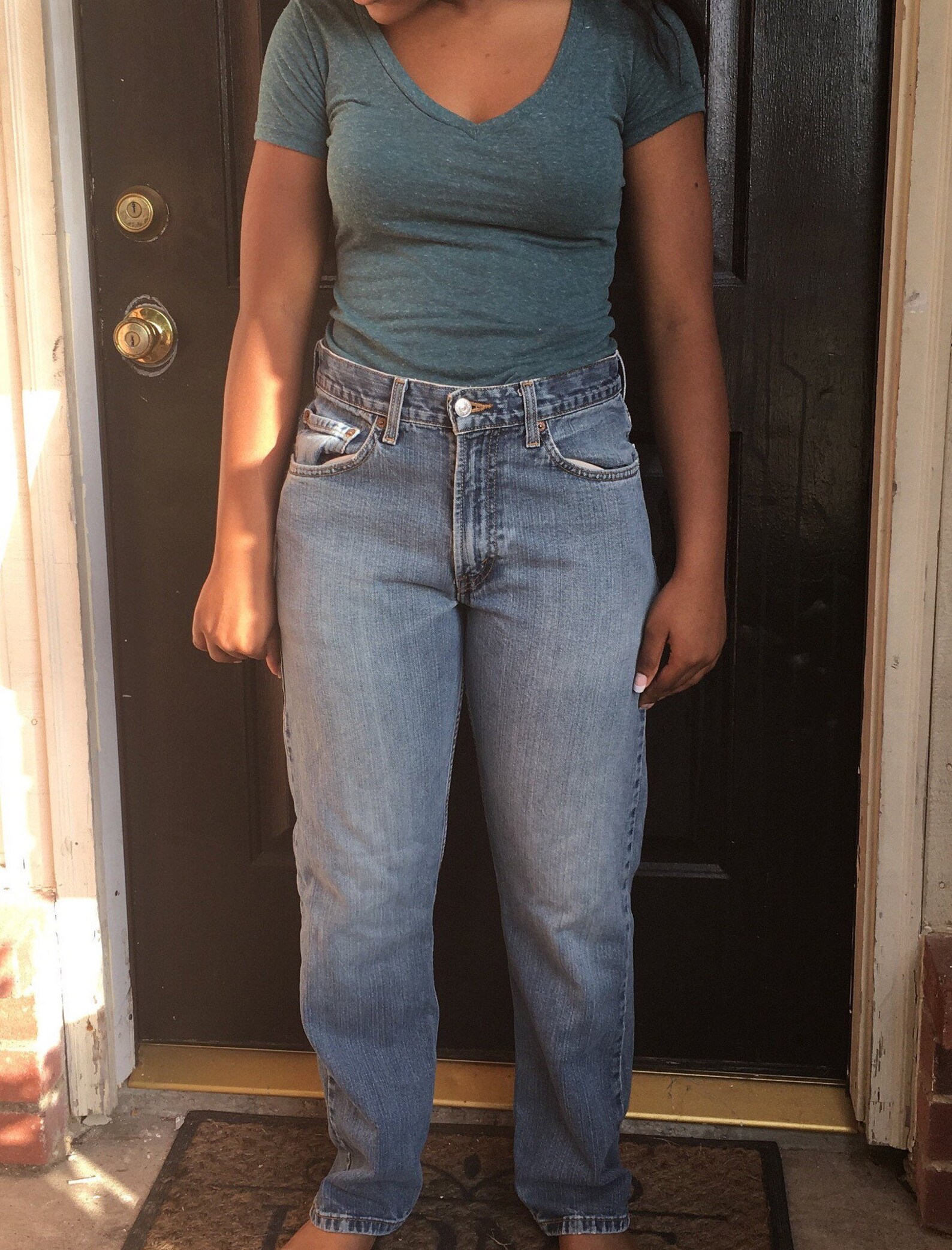 elastic waist levis