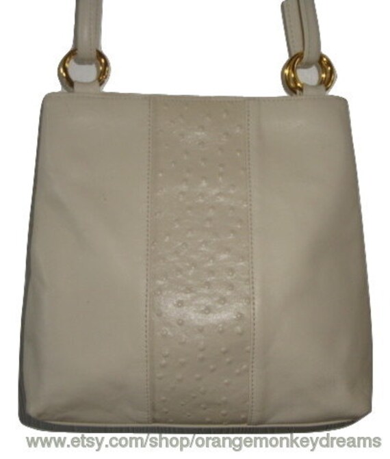 giani bernini ostrich purse