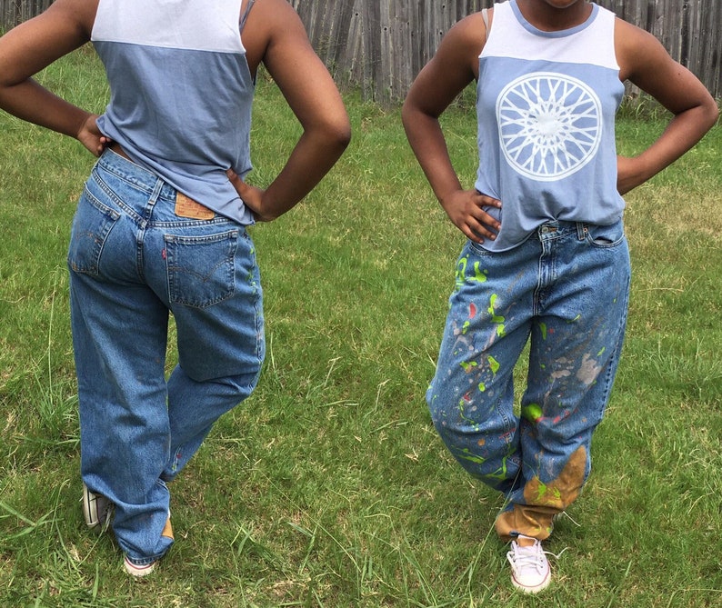 high waisted vintage levis