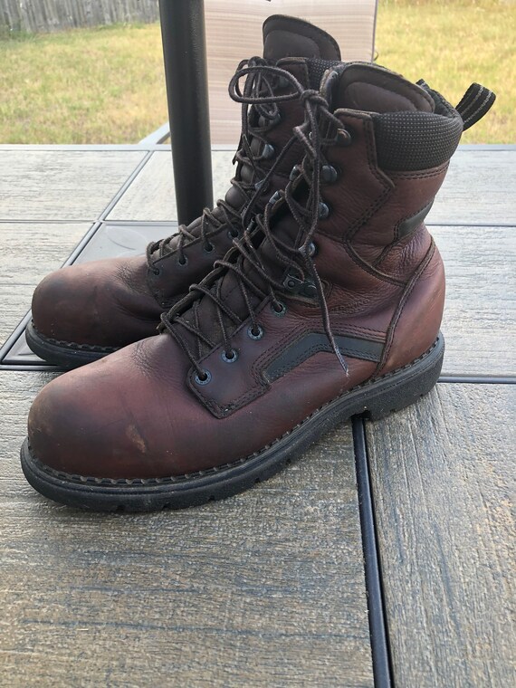 red wing combat boots