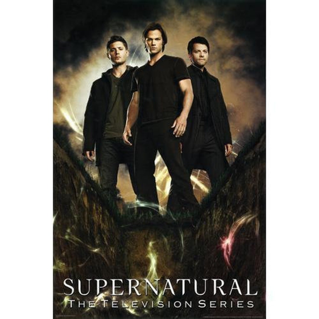 Supernatural the TV Series 24x36 Premium Poster - Etsy