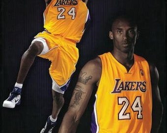 Los Angeles Lakers Kobe Bryant Legends 24x36 Premium Poster