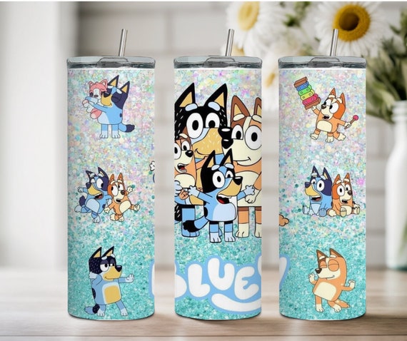 Bluey Family, Blue Healer Tumbler, 20oz 