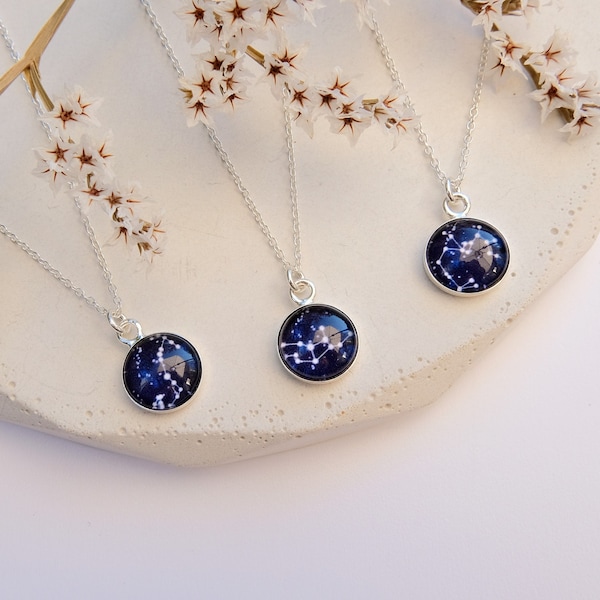 Constellation Necklace - Zodiac Necklace - Star Sign Necklace - Personalised Jewellery - Star Necklace