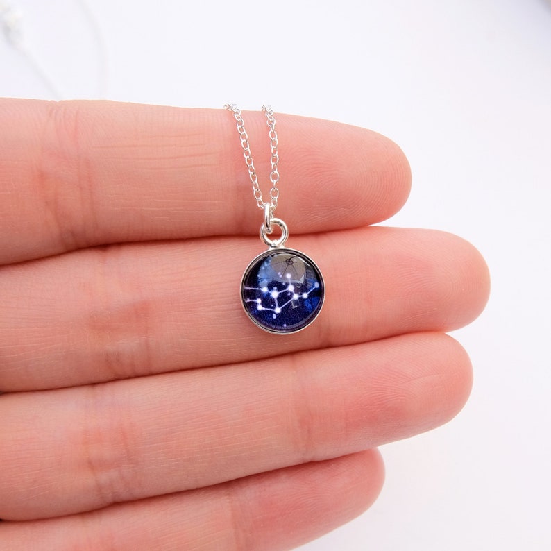 Constellation Necklace Zodiac Necklace Star Sign Necklace Personalised Jewellery Star Necklace image 2