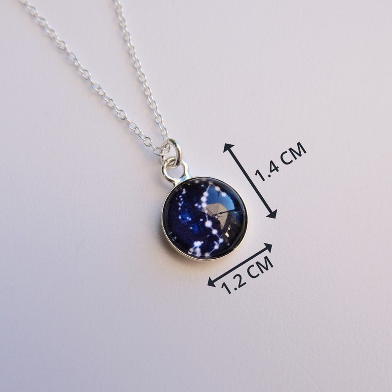 Constellation Necklace Zodiac Necklace Star Sign Necklace Personalised Jewellery Star Necklace image 3