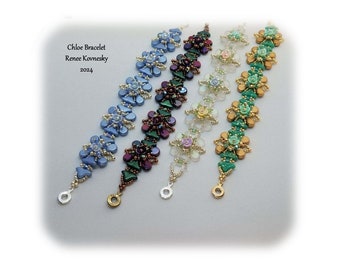 Chloe Bracelet Tutorial - 1 PDF Instant Download