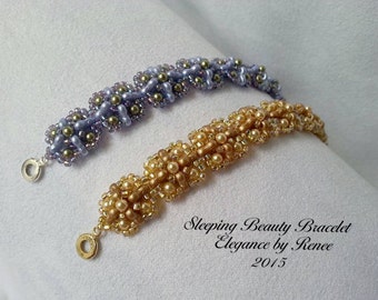 Dornröschen Armband Tutorial - PDF Sofort Download