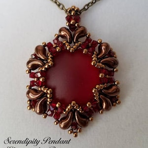 Serendipity Pendant Tutorial - PDF Instant Download