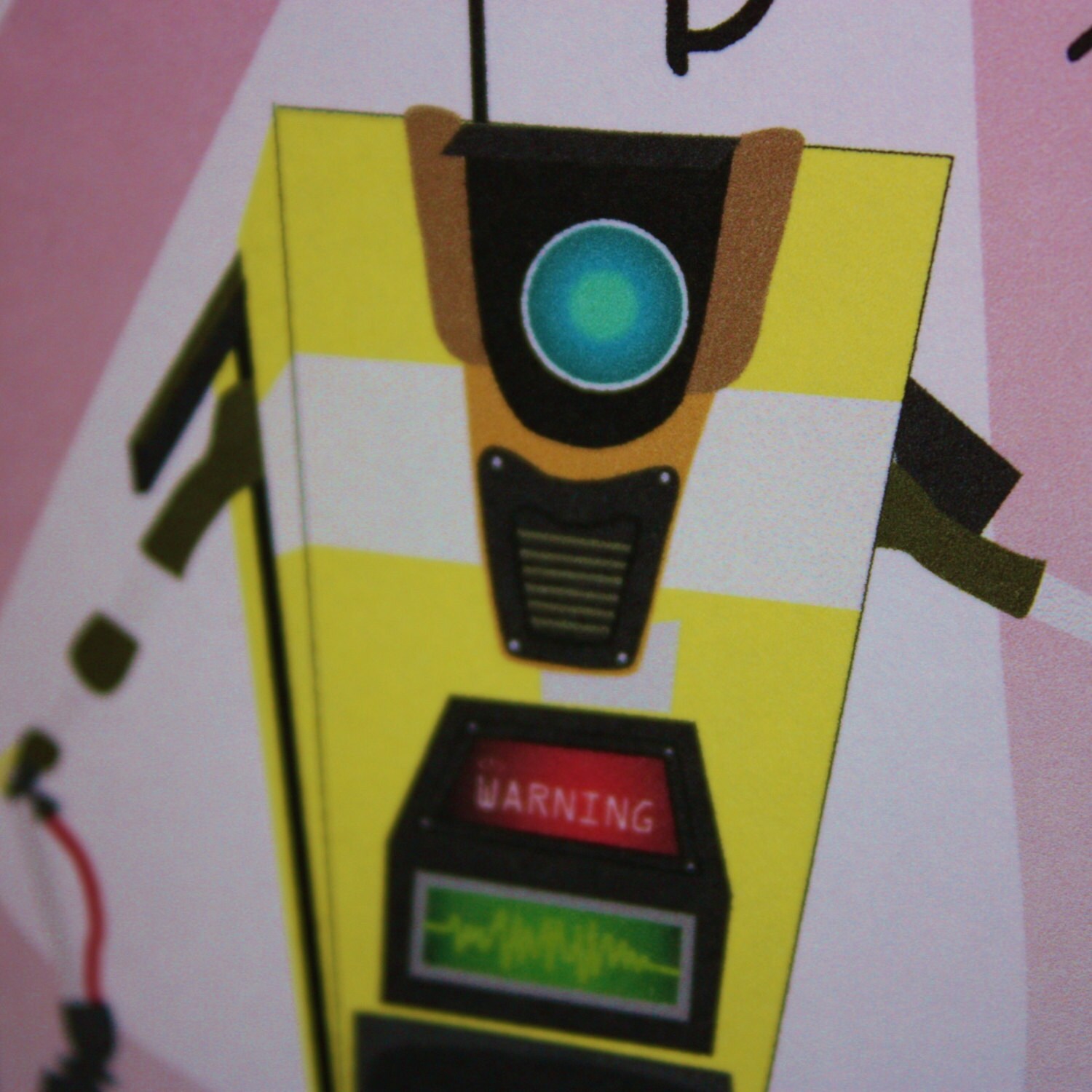 Claptrap Inspired Greeting Card instant Download Printable | Etsy