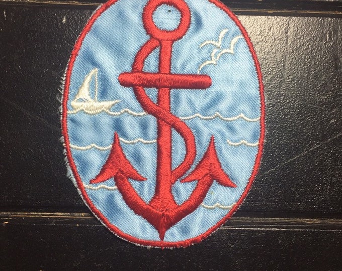 Sailing Patch with Anchor