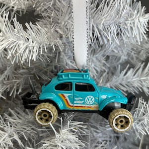 Personalized VW Baja Bug  Hot Wheel Ornament Handmade