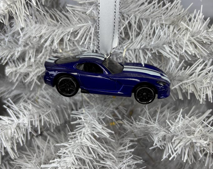 Personalized 2013 Dodge Viper  Hot Wheels Ornament Handmade