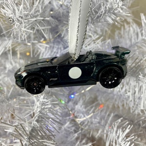 Personalized 15 Jaguar  Hot Wheel Ornament