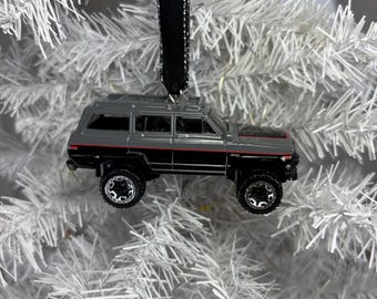 Personalized 1988 Jeep Wagoneer  Hot Wheels Ornament Handmade