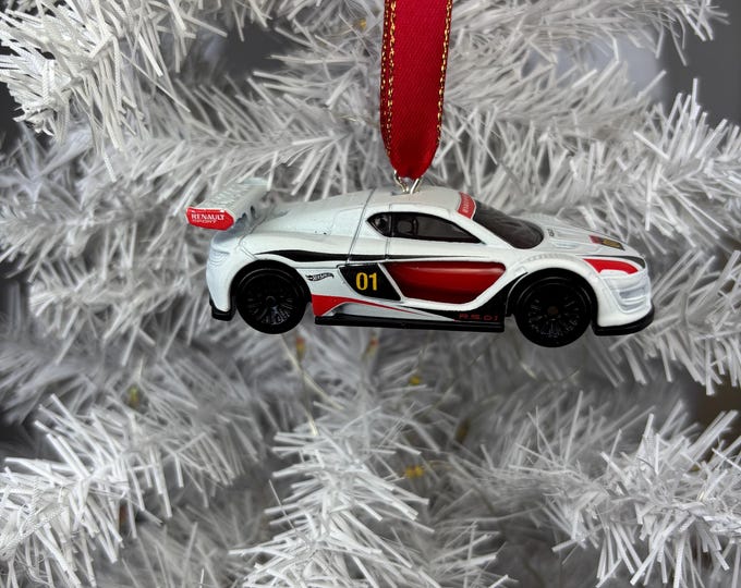 Hot Wheels Renault Sport Rs Race Car Ornament