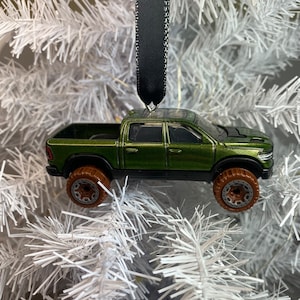 Personalized 2020 Ram 1500 Rebel Hot Wheels Ornament Handmade