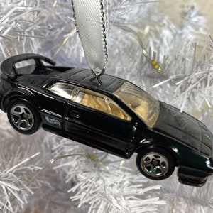 Personalized Lotus Esprit Hot Wheel Ornament Handmade