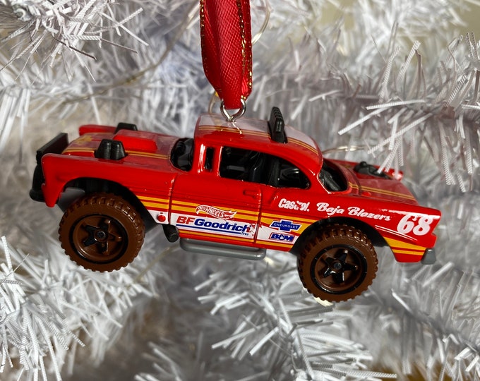 Personalized Chevy Bel-Air Hot Wheels ornament