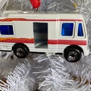 Personalized Truck Camper Matchbox Ornament