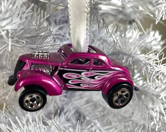 Personalized 34 Ford Coupe Gasser Ornament