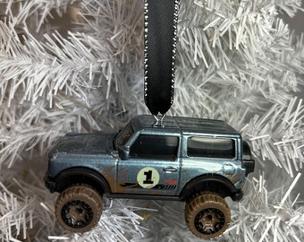 Personalized ‘21 Ford Bronco Hot Wheels Ornament