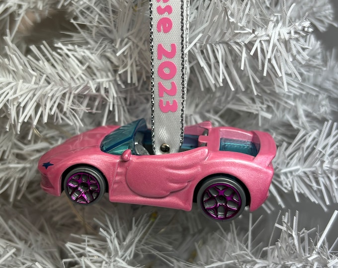 Personalized 2021 Barbie Extra Hot Wheels Ornament