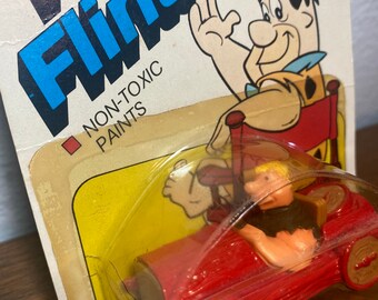 1982 Corgi The Flintstones Barney Buggy Die Cast Car