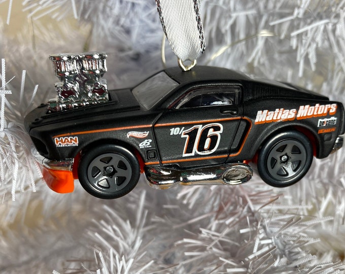 Personalized 1968 Mustang Ornament