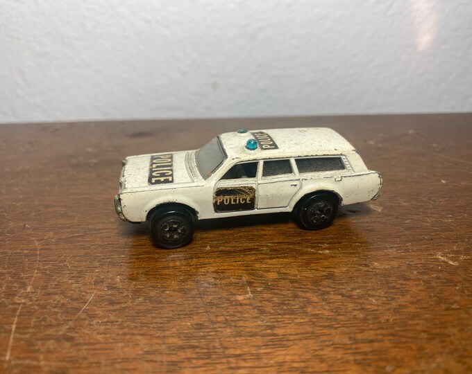 Vintage 1970’s Playart Police Ford Mercury Wagon Hong Kong