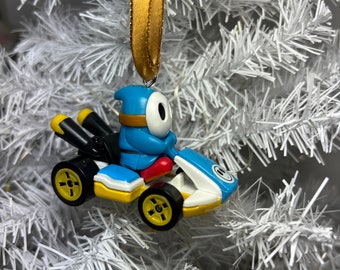 Personalized SHY GUY Mario Kart Hot Wheels Ornament