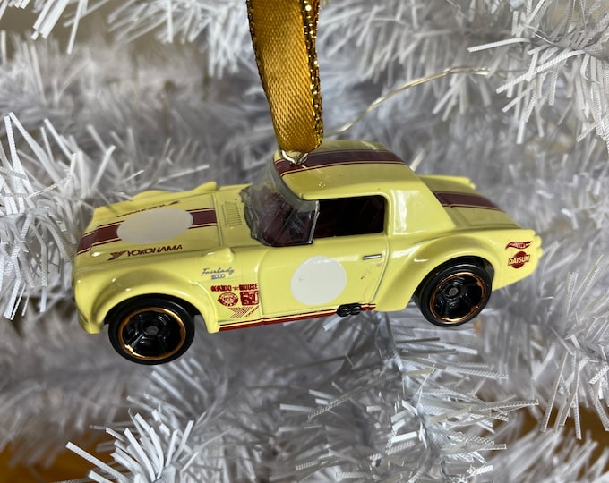 Personalized Fairlady 2000 Hot Wheels Ornament