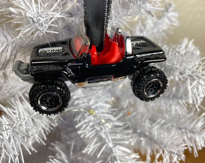 Personalized Jeep Hurricane Matchbox Ornament