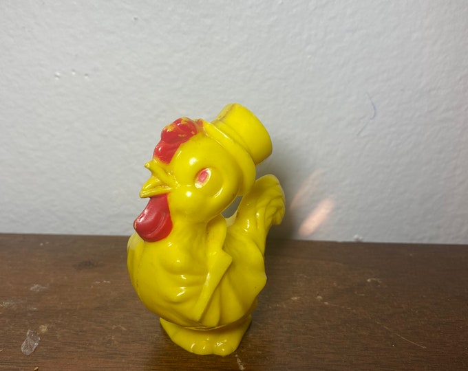 Vintage 1950’s Irwin Chicken Baby Rattle Toy