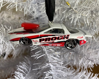 Personalized Pro Stock Pontiac Firebird Hot Wheels Ornament Handmade