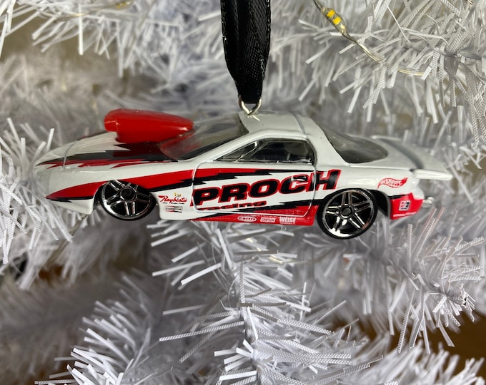 Personalized Pro Stock Pontiac Firebird Hot Wheels Ornament Handmade