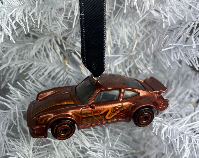 Personalized Porsche 934 Turbo RSR Hot Wheels Ornament