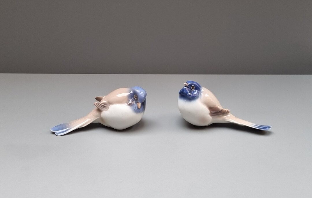 Bing Grondahl Porcelain Figurines, Birds 2 Pcs. - Etsy